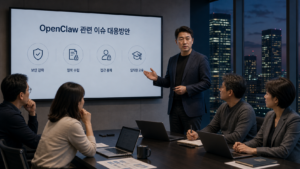 업무 자동화를 도와주는 OpenClaw를 통재하는 방안