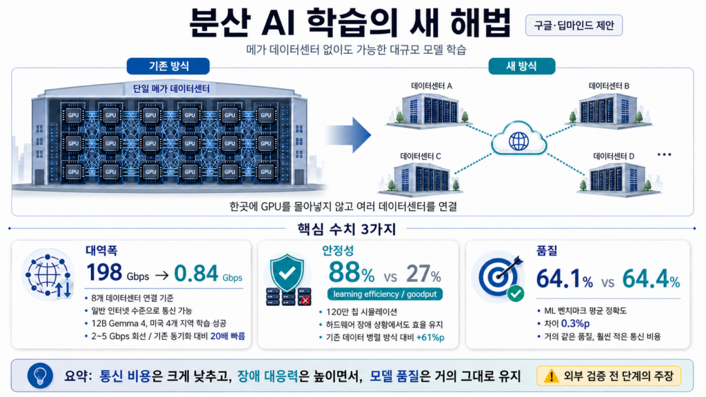 구글이 던진 분산 AI 카드,디커플드 딜로코가 반도체 제조사에 미칠 영향